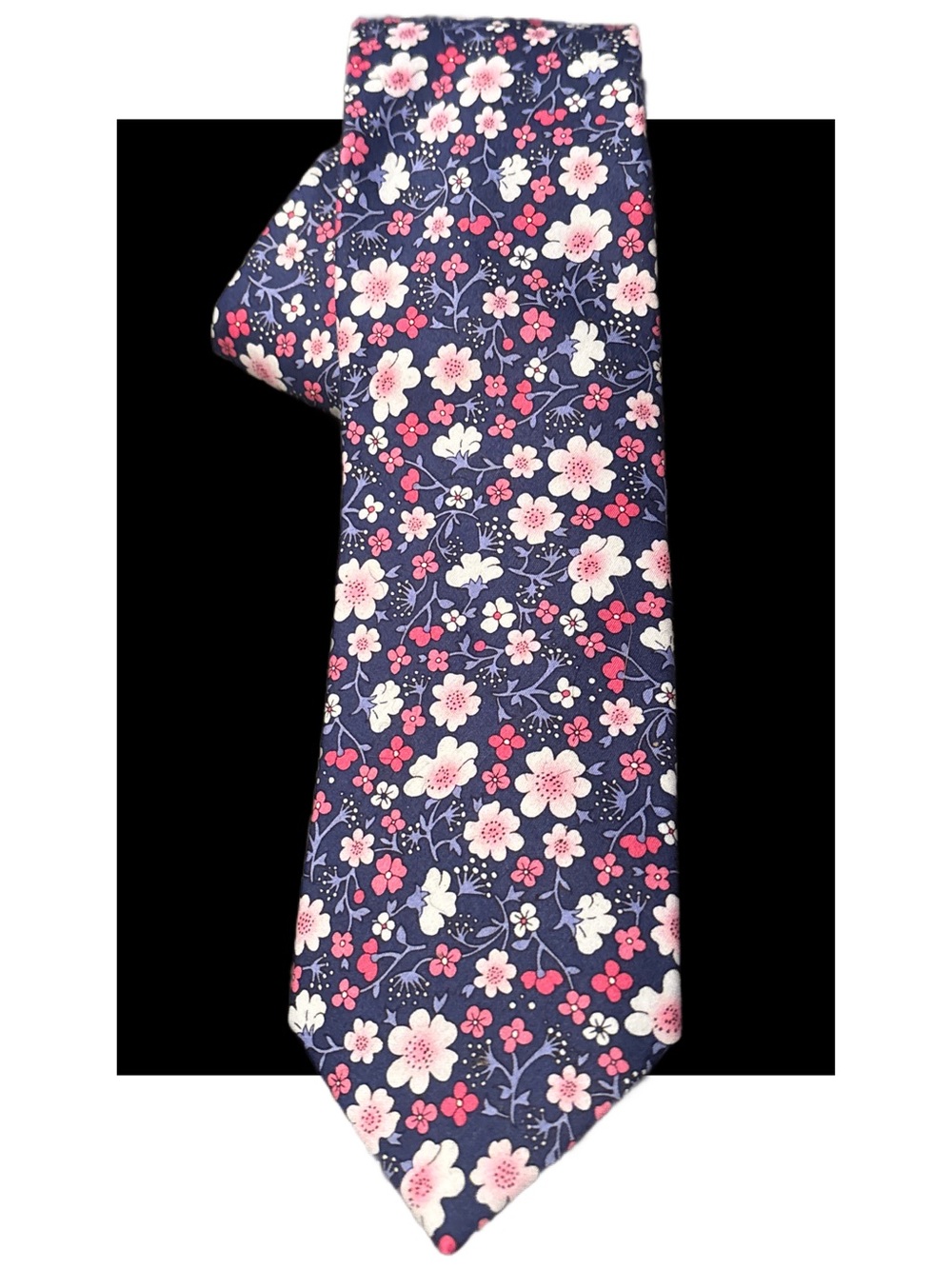 Vintage Tommy Hilfiger Floral Cotton Tie